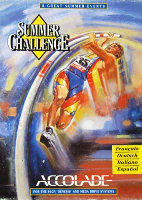 Summer Challenge (USA, Europe) (Unl) box cover front